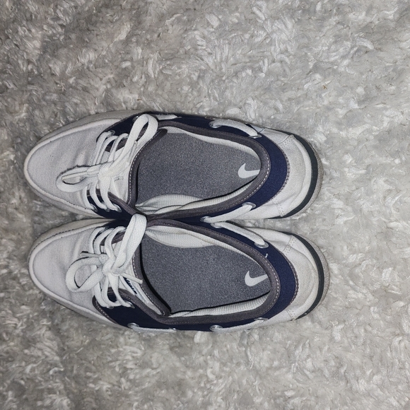 Mens white Nike boat shoes size 9.5 - Picture 2 of 4